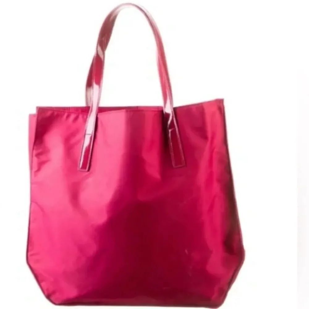 Authentic 🌺Givenchy🌺 Nylon Fuscia Pink Tote Bag EUC
